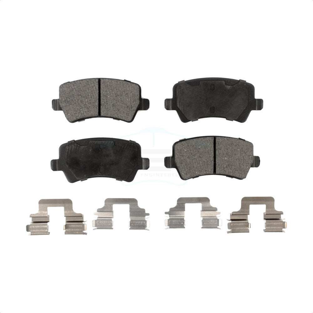 Rear Ceramic Disc Brake Pads TEC-1307 For Volvo XC60 S60 XC70 S80 Land Rover Range Evoque V60 Cross Country LR2 V70 by TEC