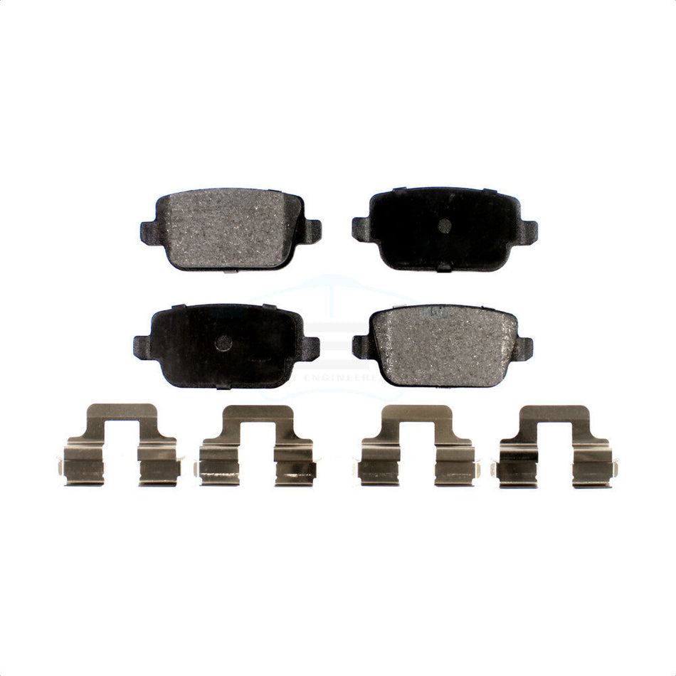 Rear Ceramic Disc Brake Pads TEC-1314 For Volvo S80 Land Rover LR2 by TEC