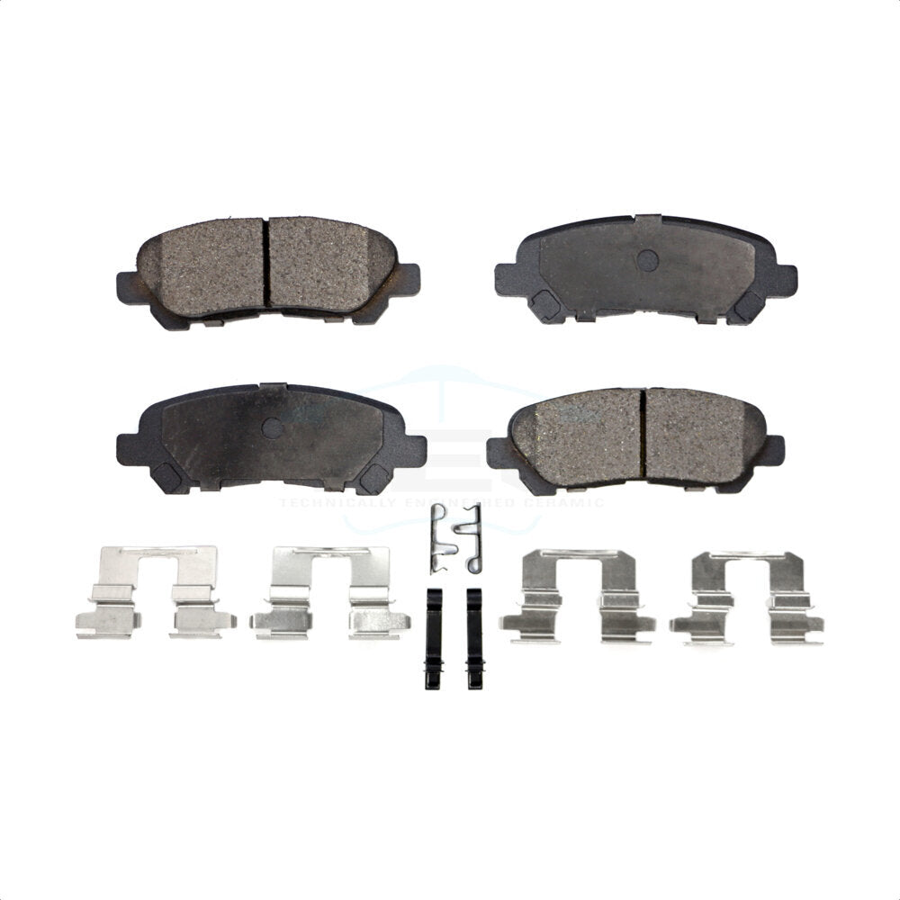 Rear Ceramic Disc Brake Pads TEC-1325 For Toyota Highlander by TEC