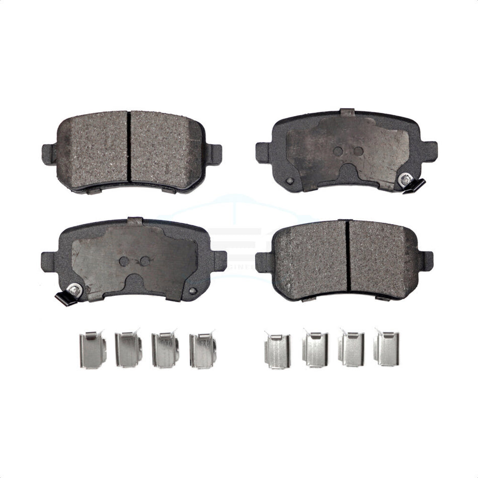 Rear Ceramic Disc Brake Pads TEC-1326 For Dodge Grand Caravan Chrysler Town & Country Journey Volkswagen Routan Ram C/V by TEC