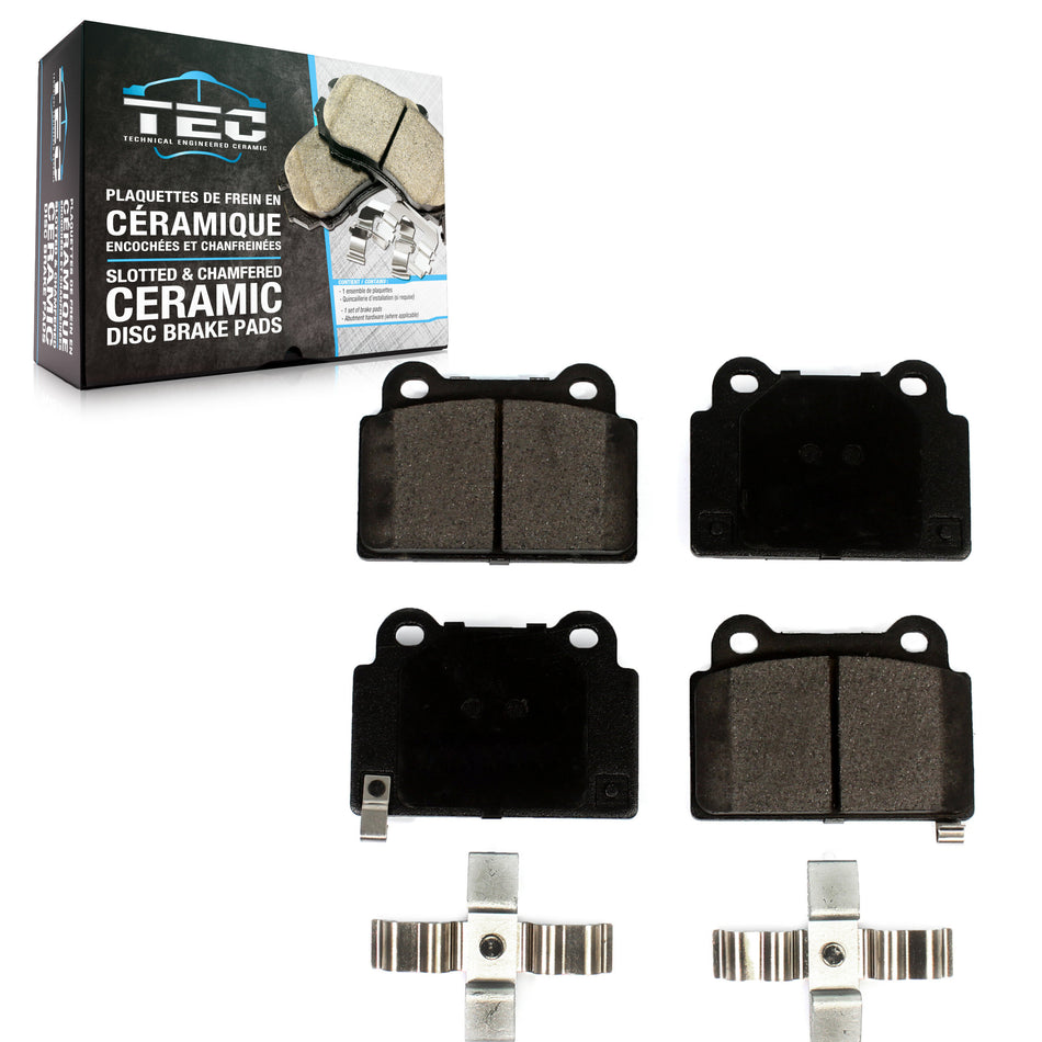 Rear Ceramic Disc Brake Pads TEC-1368 For Mitsubishi Lancer