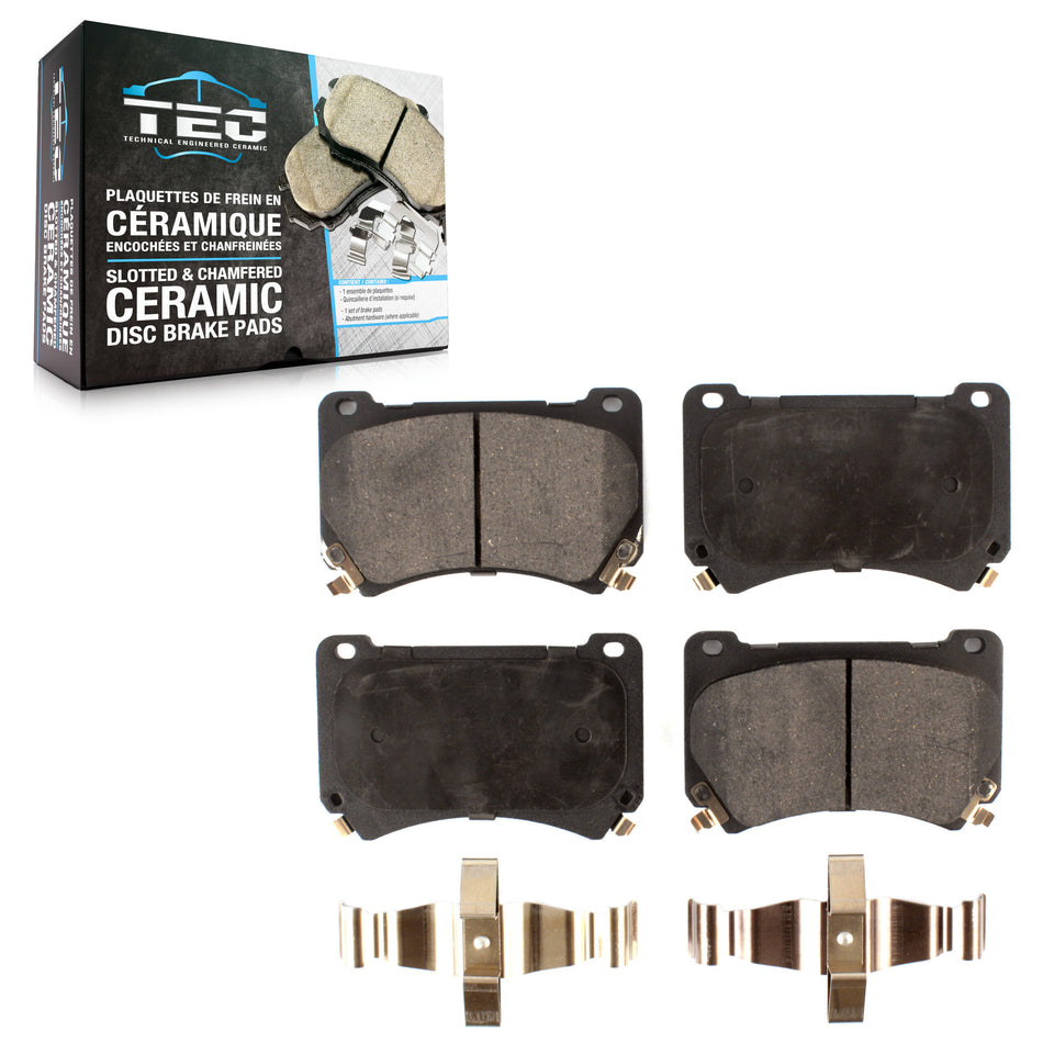 Front Ceramic Disc Brake Pads TEC-1396 For Hyundai Genesis Equus