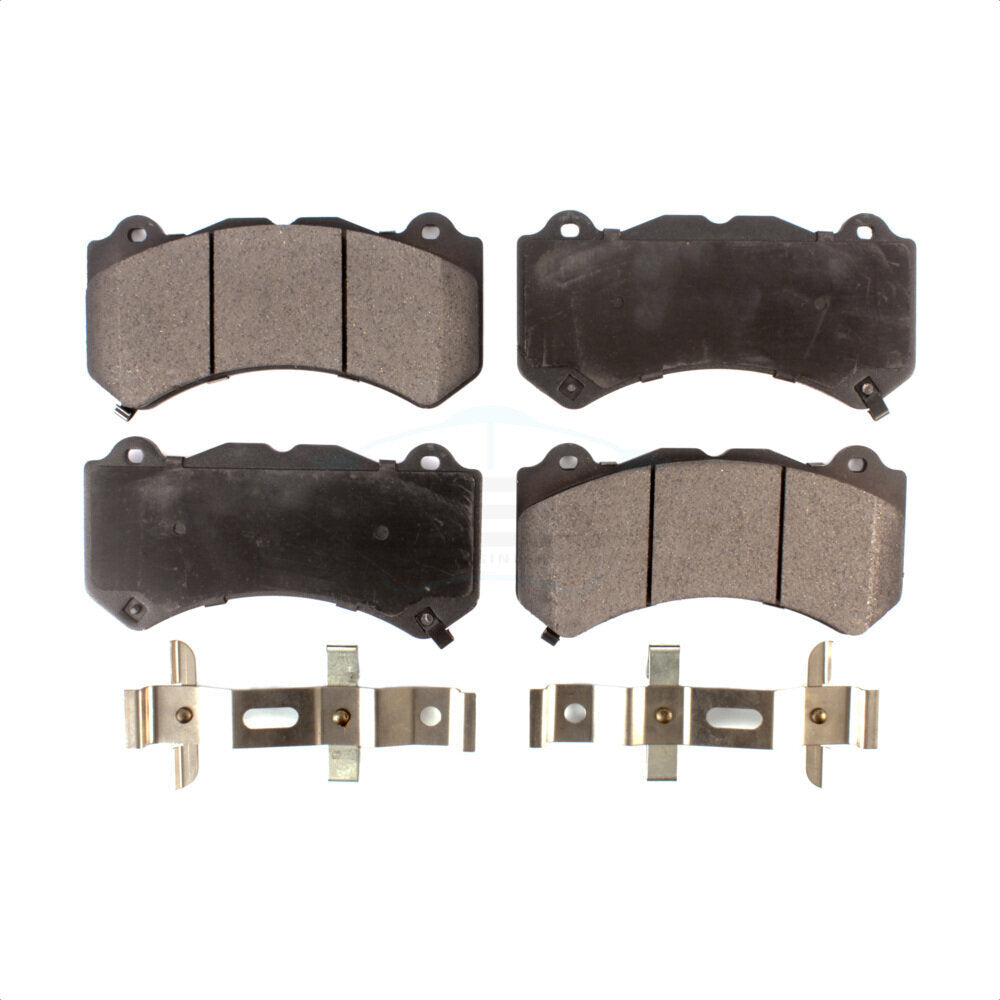 Front Ceramic Disc Brake Pads TEC-1405 For Jeep Grand Cherokee Dodge Chevrolet Charger Camaro Cadillac Challenger CTS Durango Corvette ATS by TEC