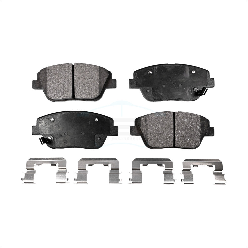 Front Ceramic Disc Brake Pads TEC-1444 For Hyundai Sonata Kia Optima by TEC