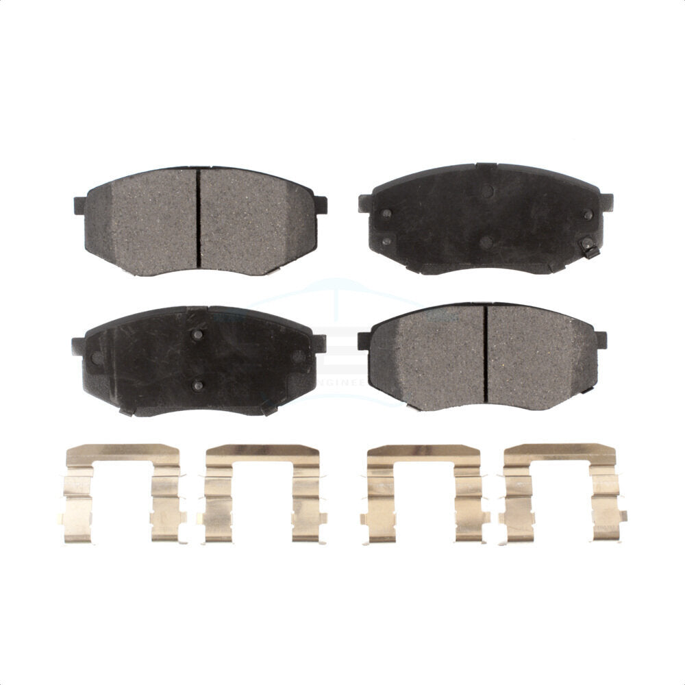 Front Ceramic Disc Brake Pads TEC-1447 For Hyundai Tucson Kia Sportage FWD by TEC