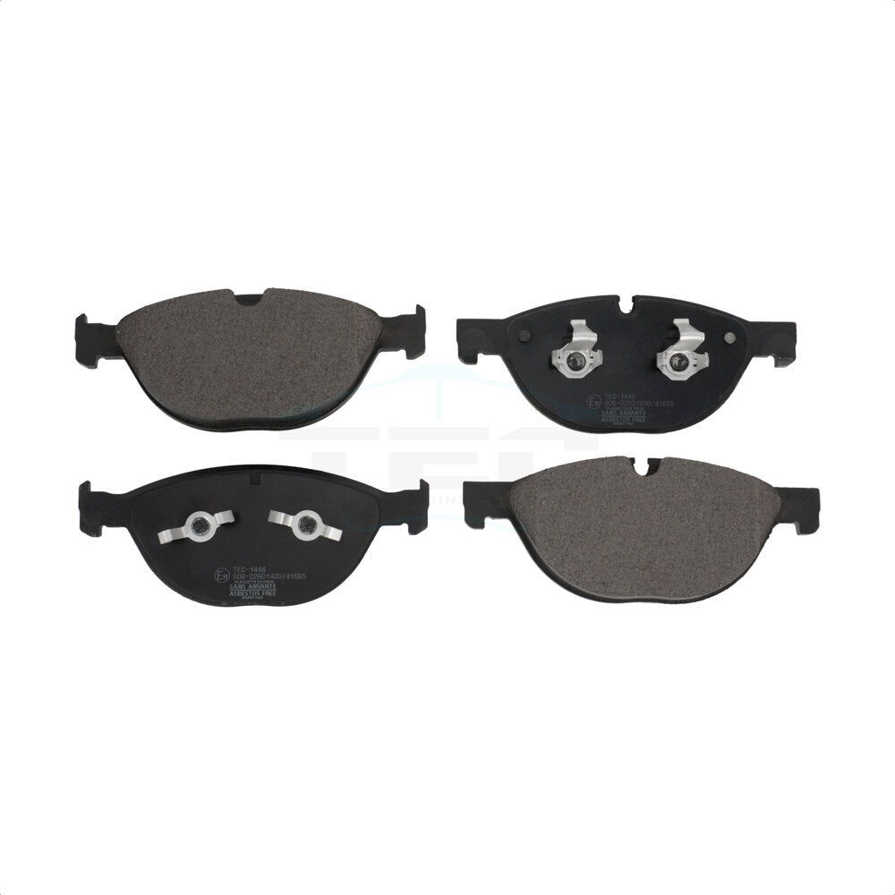 Front Ceramic Disc Brake Pads TEC-1448 For Jaguar XF XJ XKR XFR XJR XFR-S XJR575 F-Type by TEC