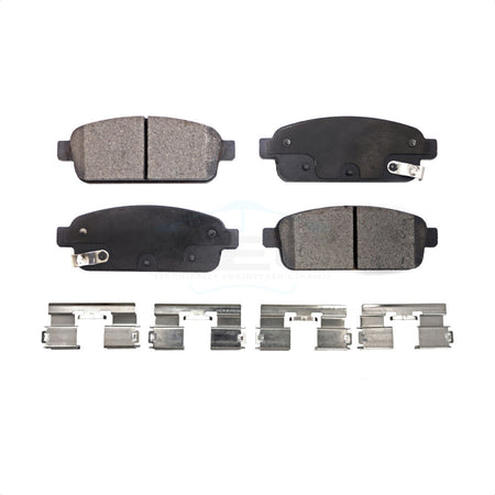 Rear Ceramic Disc Brake Pads TEC-1468 For Chevrolet Cruze Buick Sonic Encore Trax Verano Limited Volt Cascada Cadillac ELR Orlando by TEC