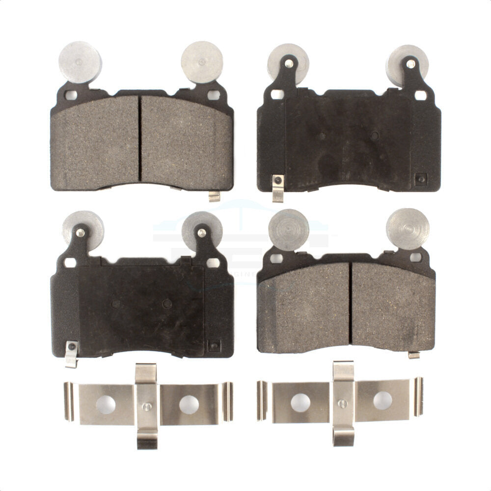 Front Ceramic Disc Brake Pads TEC-1474 For Chevrolet Camaro Corvette Cadillac CTS CT6 SS ELR by TEC