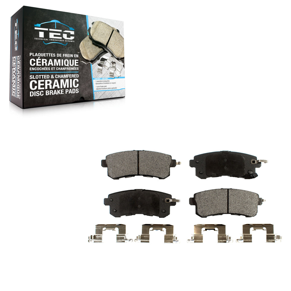 Rear Ceramic Disc Brake Pads TEC-1510 For INFINITI QX80 Nissan Armada QX56