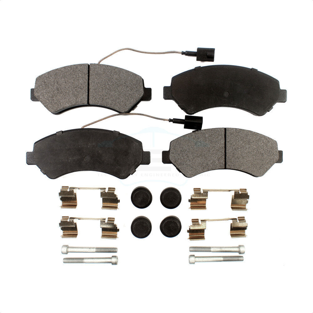 Front Ceramic Disc Brake Pads TEC-1540 For Ram ProMaster 1500 2500 3500 by TEC