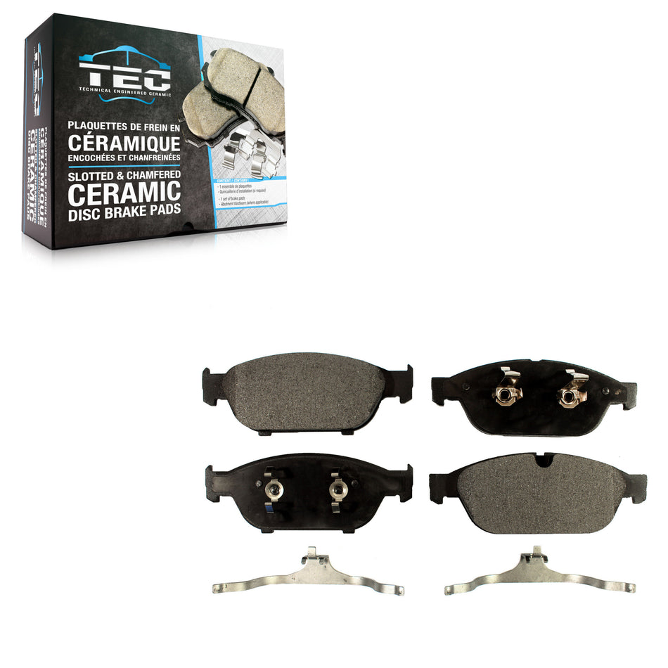 Front Ceramic Disc Brake Pads TEC-1549 For Audi A6 Quattro A7 A8
