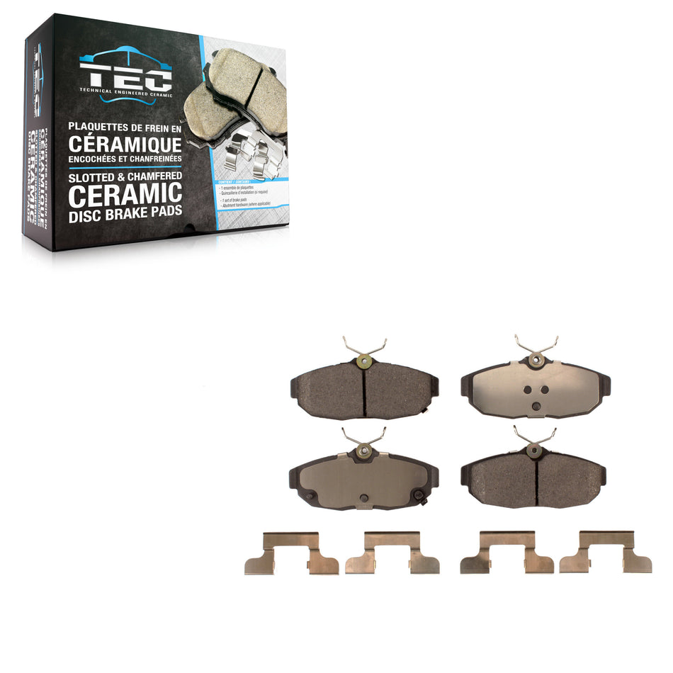 Rear Ceramic Disc Brake Pads TEC-1562 For Ford Mustang