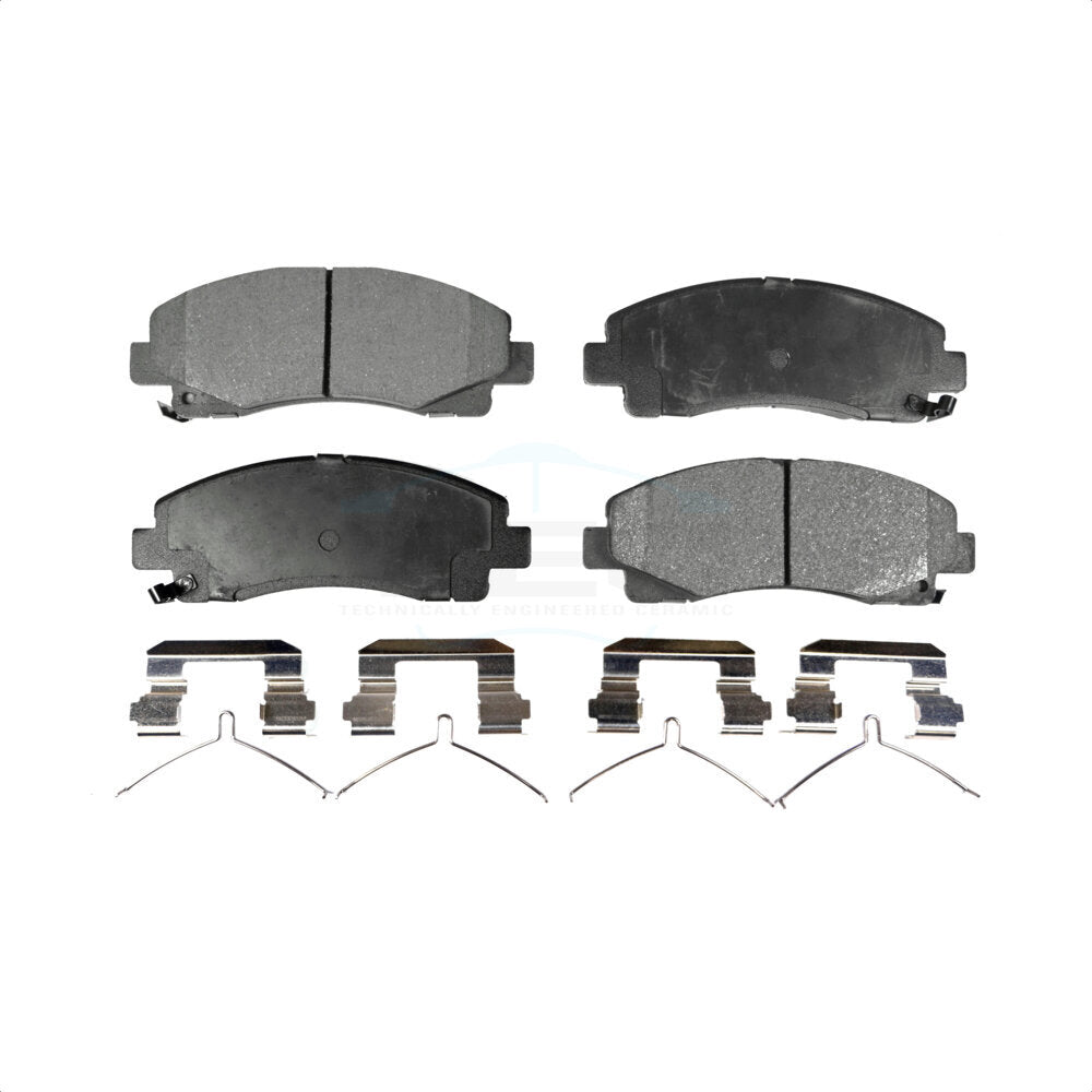 Front Ceramic Disc Brake Pads TEC-1584 For Acura Honda Ridgeline TLX TL by TEC