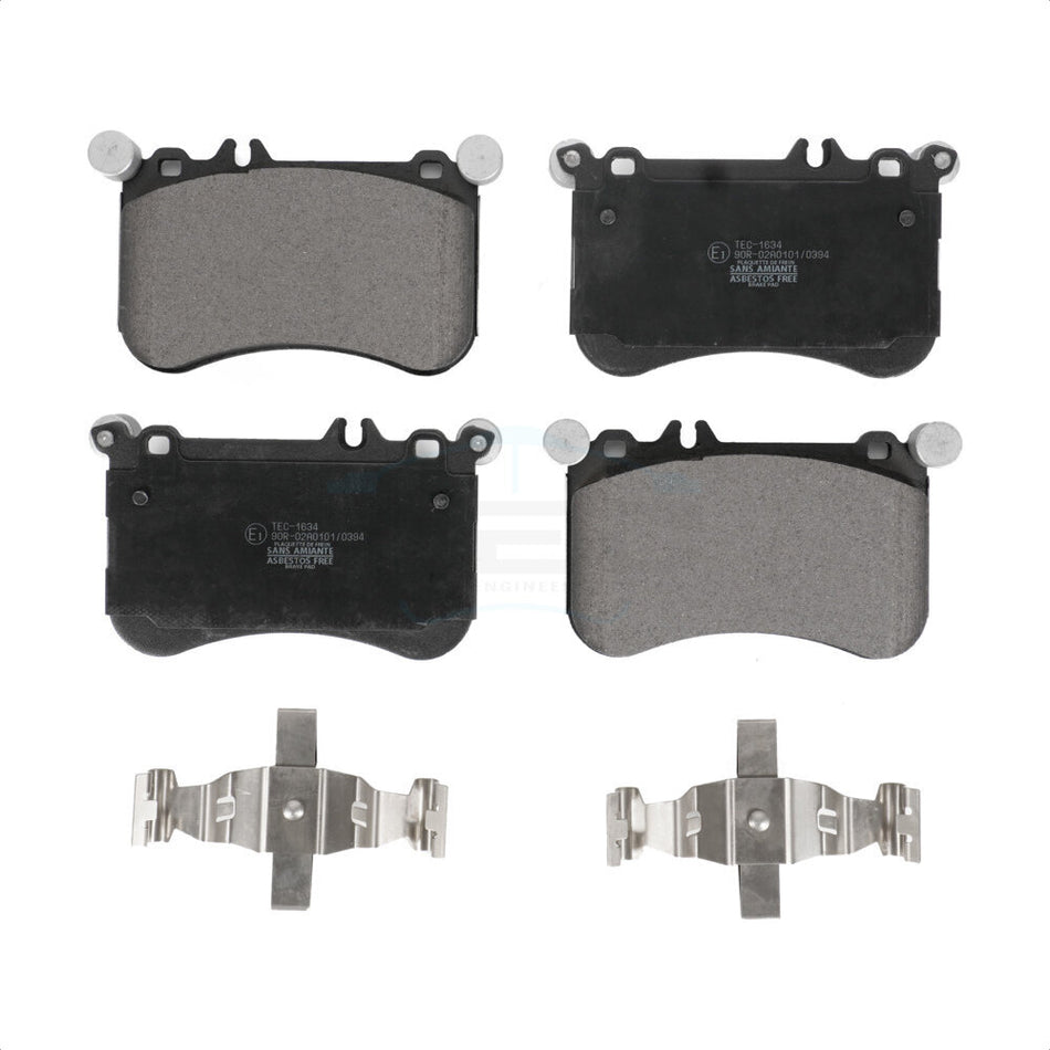 Front Ceramic Disc Brake Pads TEC-1634 For Mercedes-Benz CLS550 E550 by TEC