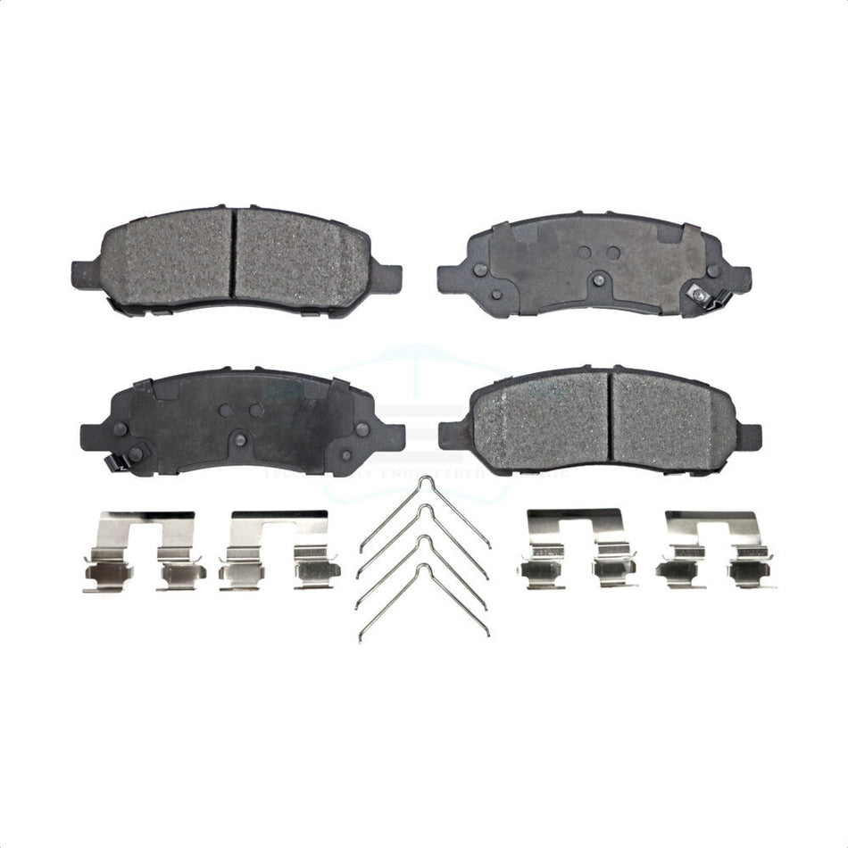 Rear Ceramic Disc Brake Pads TEC-1647 For 2013-2016 Dodge Dart by TEC