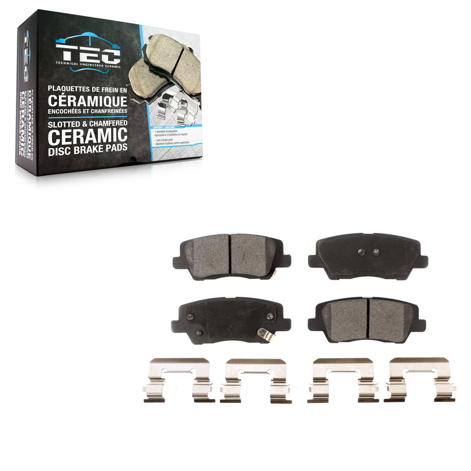 Rear Ceramic Disc Brake Pads TEC-1659 For Cadillac ATS CTS