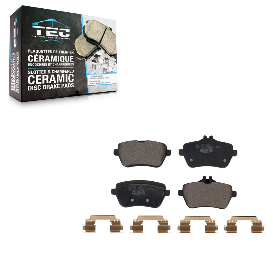 Rear Ceramic Disc Brake Pads TEC-1689 For Mercedes-Benz S550 SL550 S560 SL450 S450 Maybach S600 S400