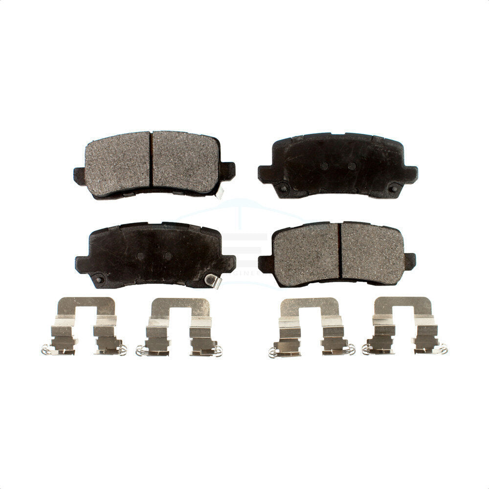 Rear Ceramic Disc Brake Pads TEC-1698 For Acura Honda Odyssey TLX MDX RLX by TEC