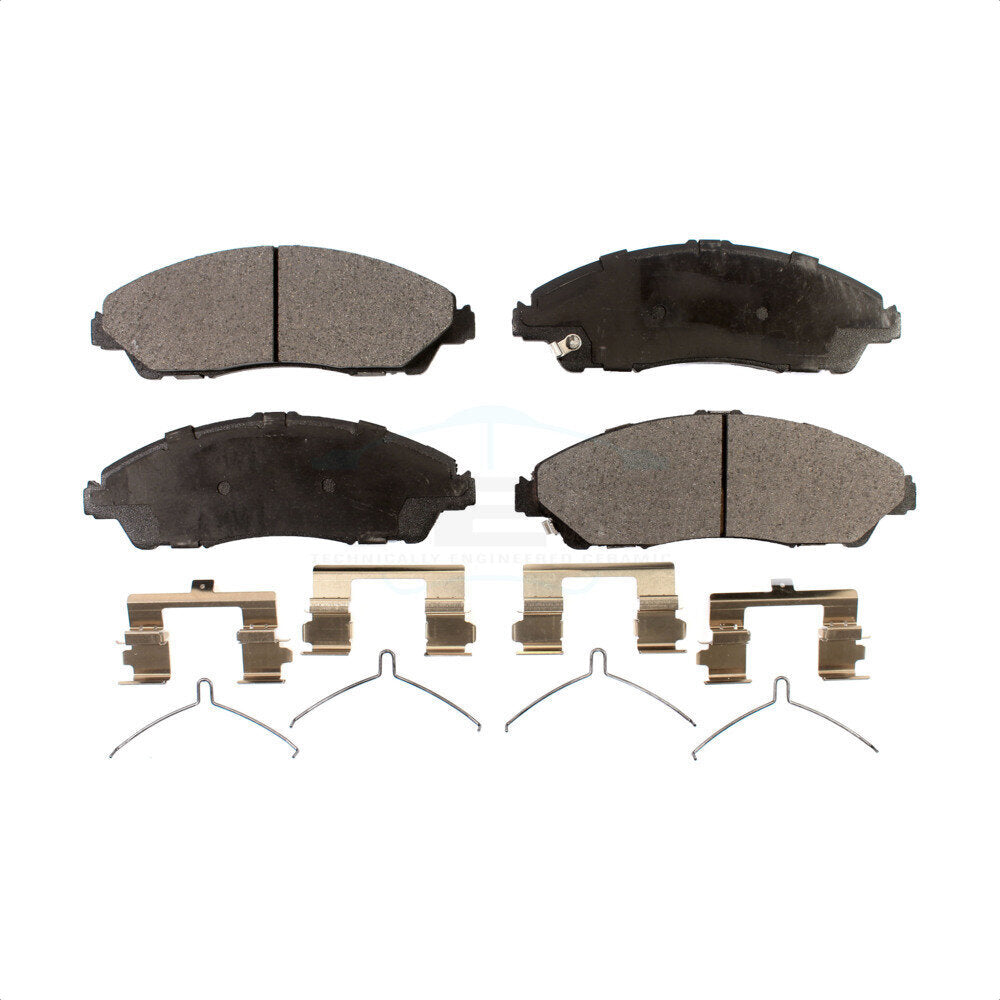 Front Ceramic Disc Brake Pads TEC-1723 For Honda Pilot Acura MDX Ridgeline by TEC