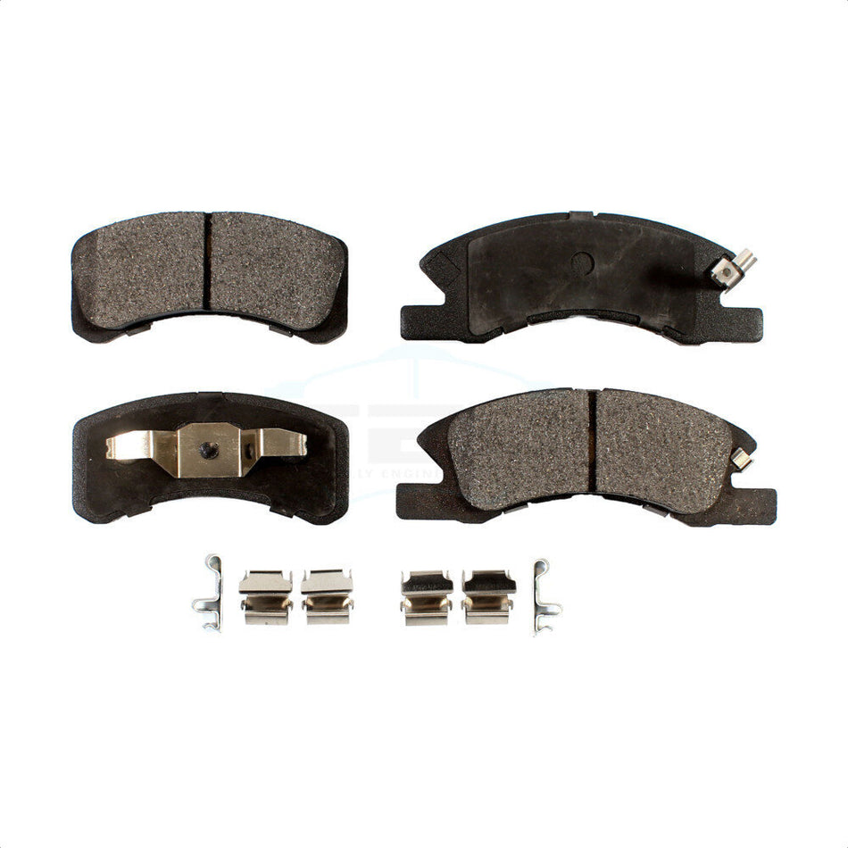 Front Ceramic Disc Brake Pads TEC-1731 For Mitsubishi Mirage G4 by TEC