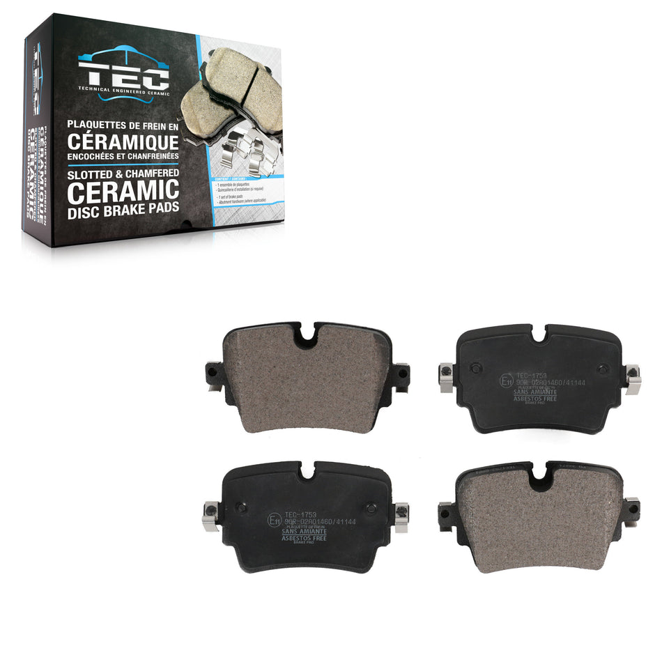 Rear Ceramic Disc Brake Pads TEC-1753 For Jaguar F-Type XJ XJR575
