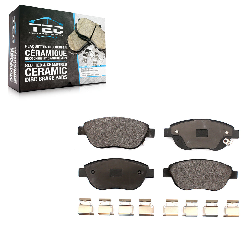 Front Ceramic Disc Brake Pads TEC-1778 For Fiat 500