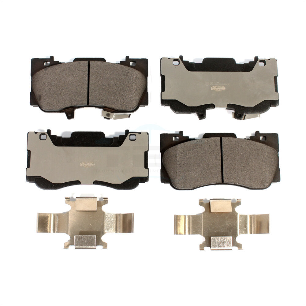 Front Ceramic Disc Brake Pads TEC-1784 For Ford Mustang by TEC