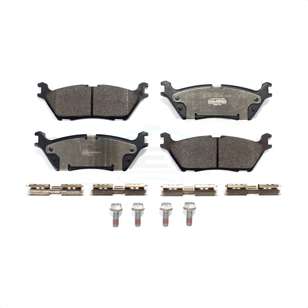 Rear Ceramic Disc Brake Pads TEC-1790 For Ford F-150 Expedition Lincoln Navigator by TEC