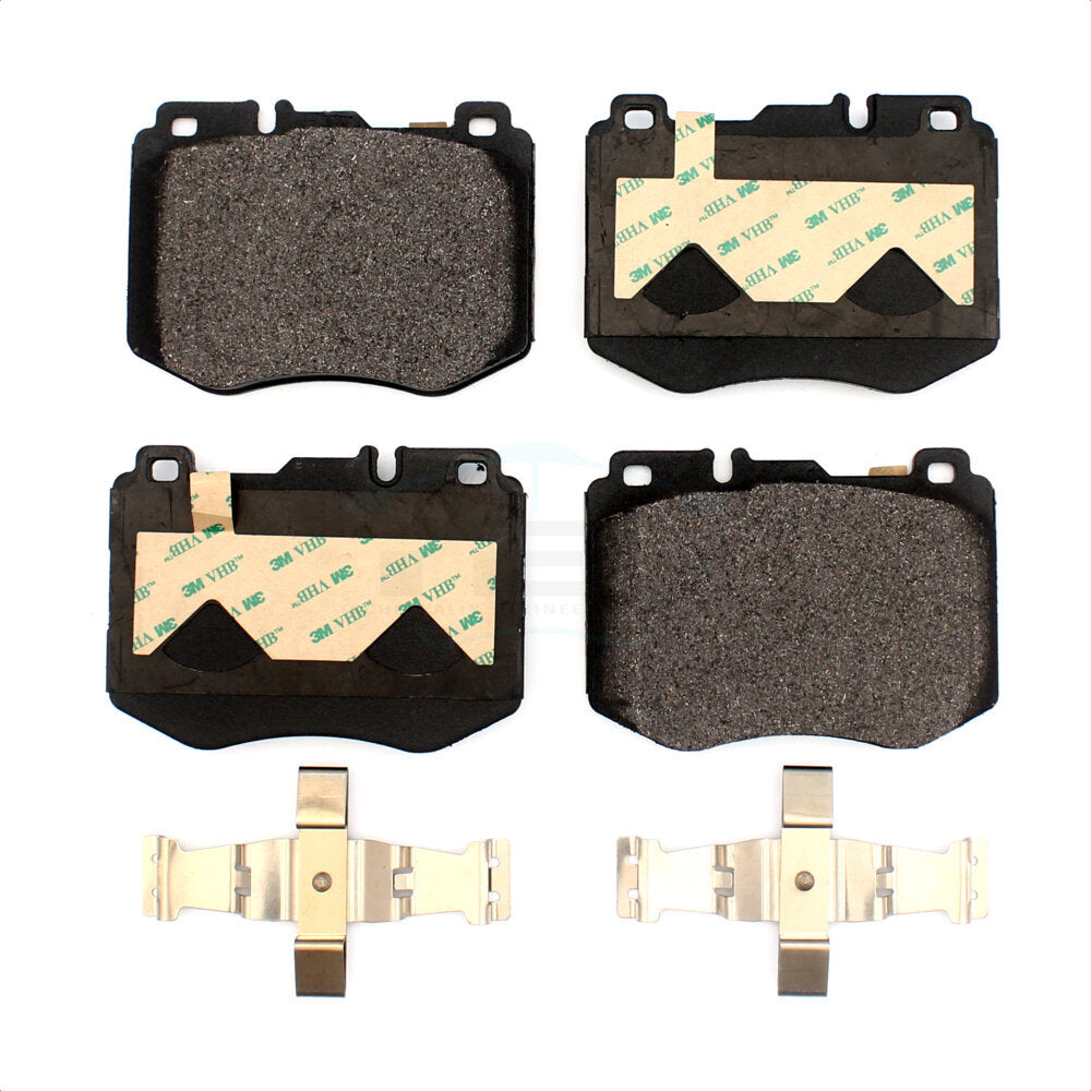 Front Ceramic Disc Brake Pads TEC-1796 For Mercedes-Benz C300 GLC300 E300 C400 C350e by TEC