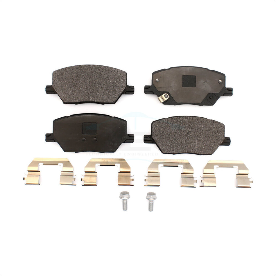 Front Ceramic Disc Brake Pads TEC-1811 For Jeep Renegade Compass Fiat 500X by TEC