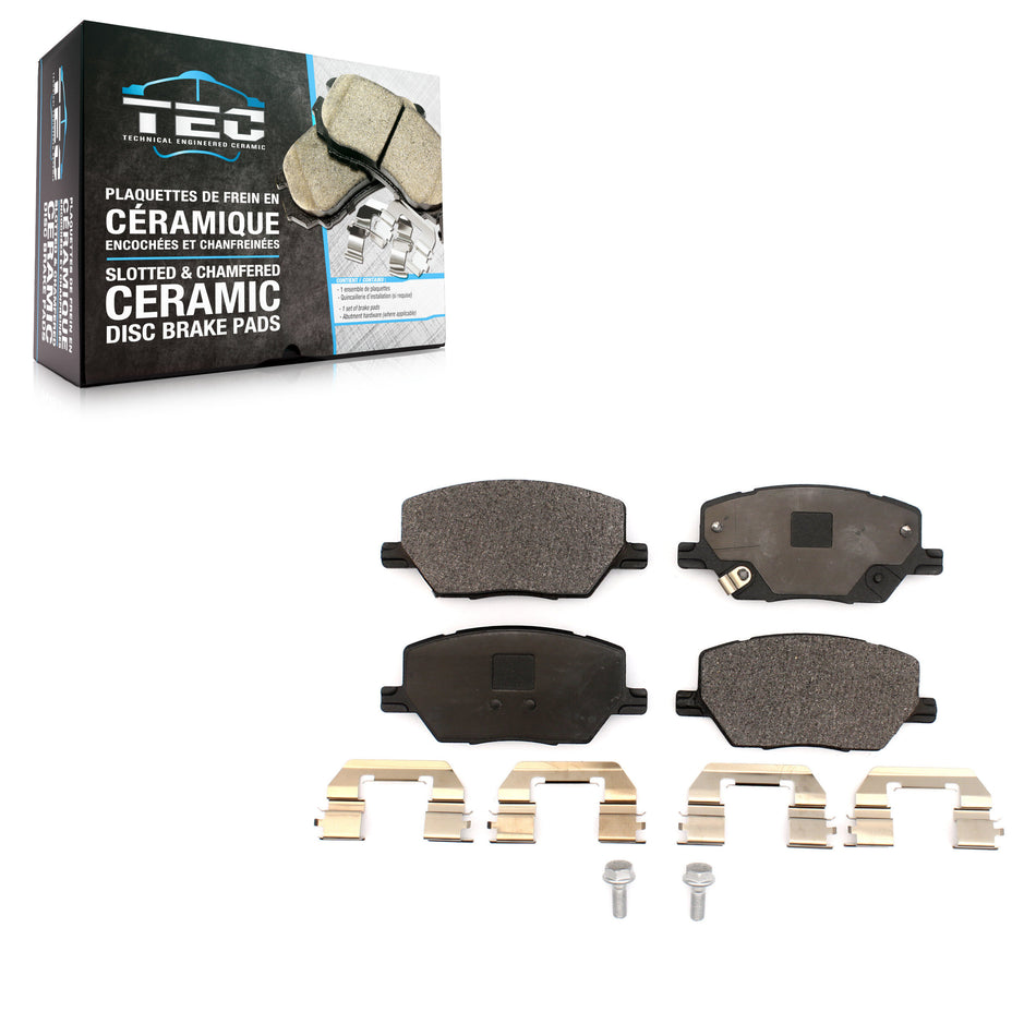 Front Ceramic Disc Brake Pads TEC-1811 For Jeep Compass Renegade Dodge Hornet Fiat 500X