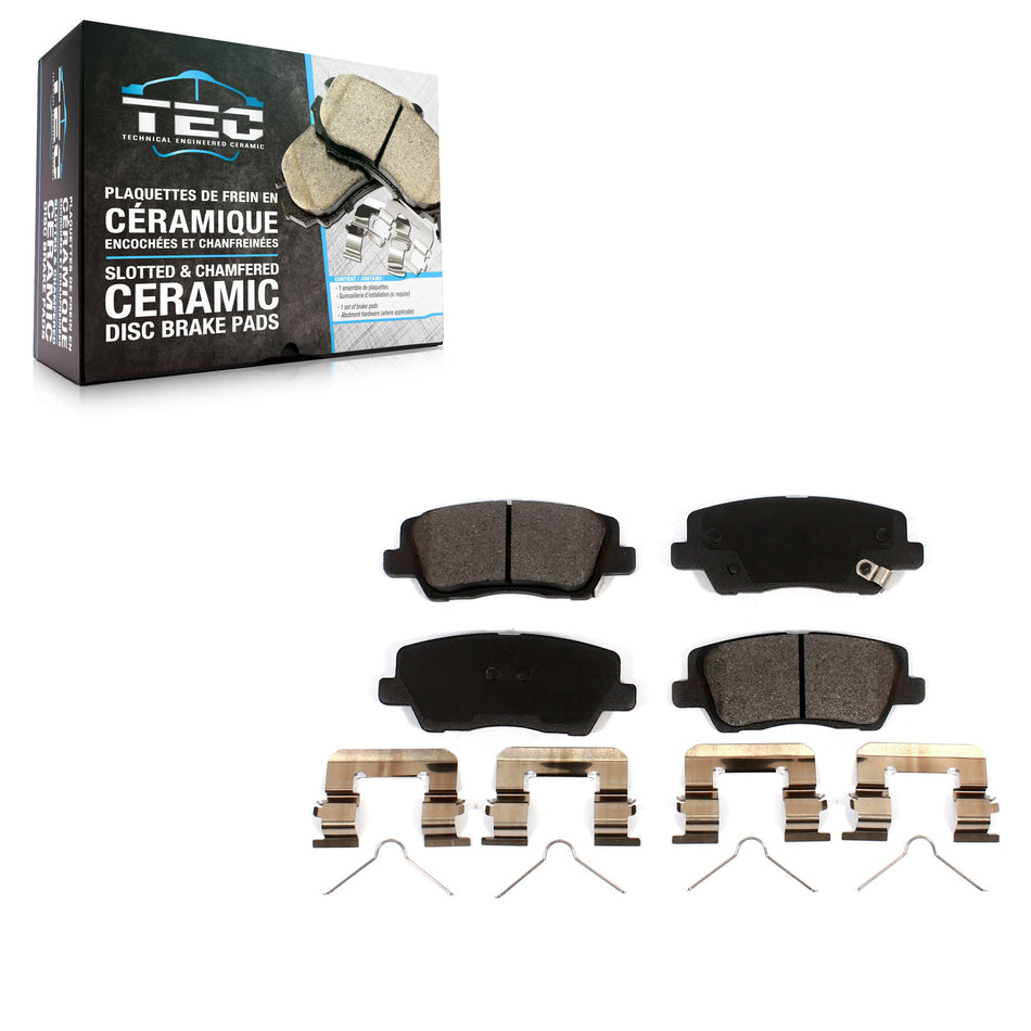 Rear Ceramic Disc Brake Pads TEC-1839 For Cadillac ATS CTS