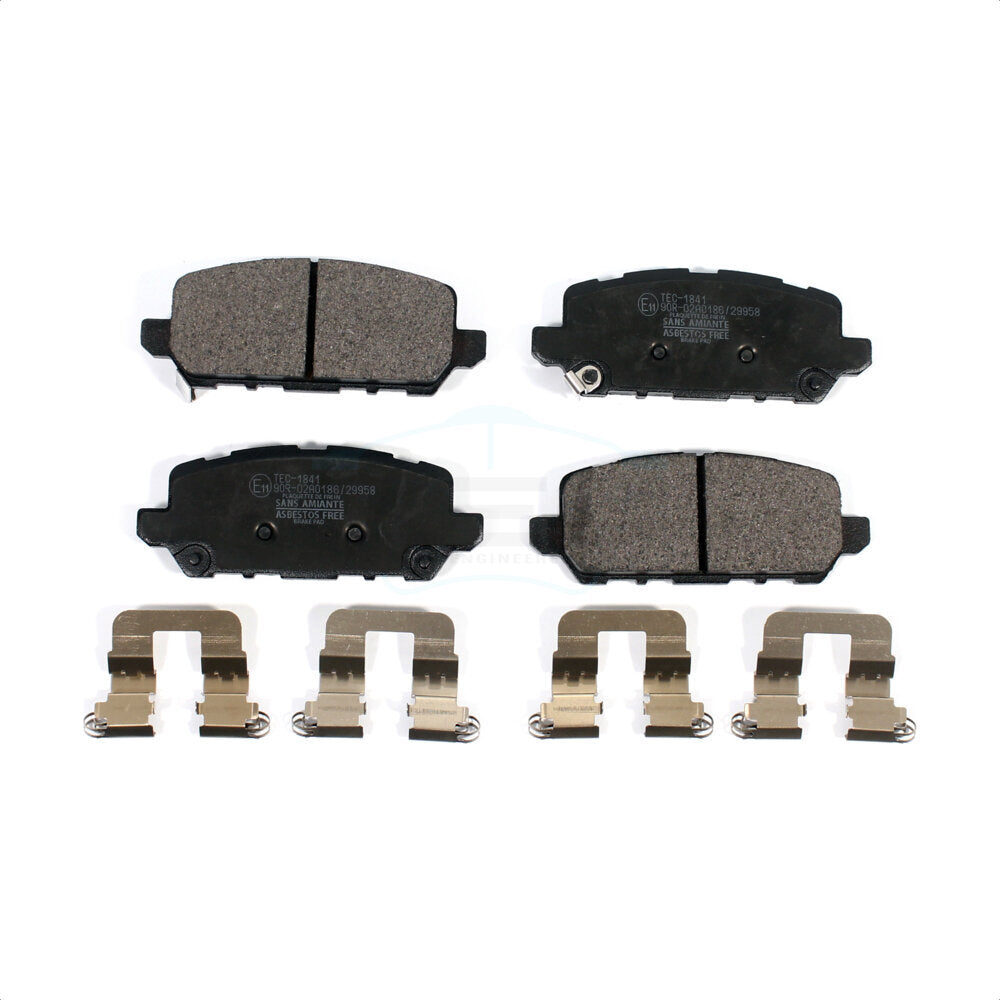 Rear Ceramic Disc Brake Pads TEC-1841 For Honda HR-V CR-Z by TEC