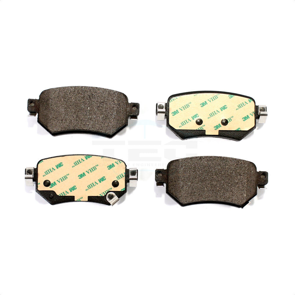 Rear Ceramic Disc Brake Pads TEC-1874 For 2016-2021 Mazda 6 by TEC