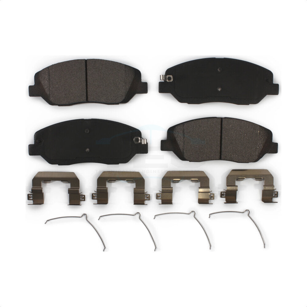 Front Ceramic Disc Brake Pads TEC-1917 For Hyundai Santa Fe XL by TEC