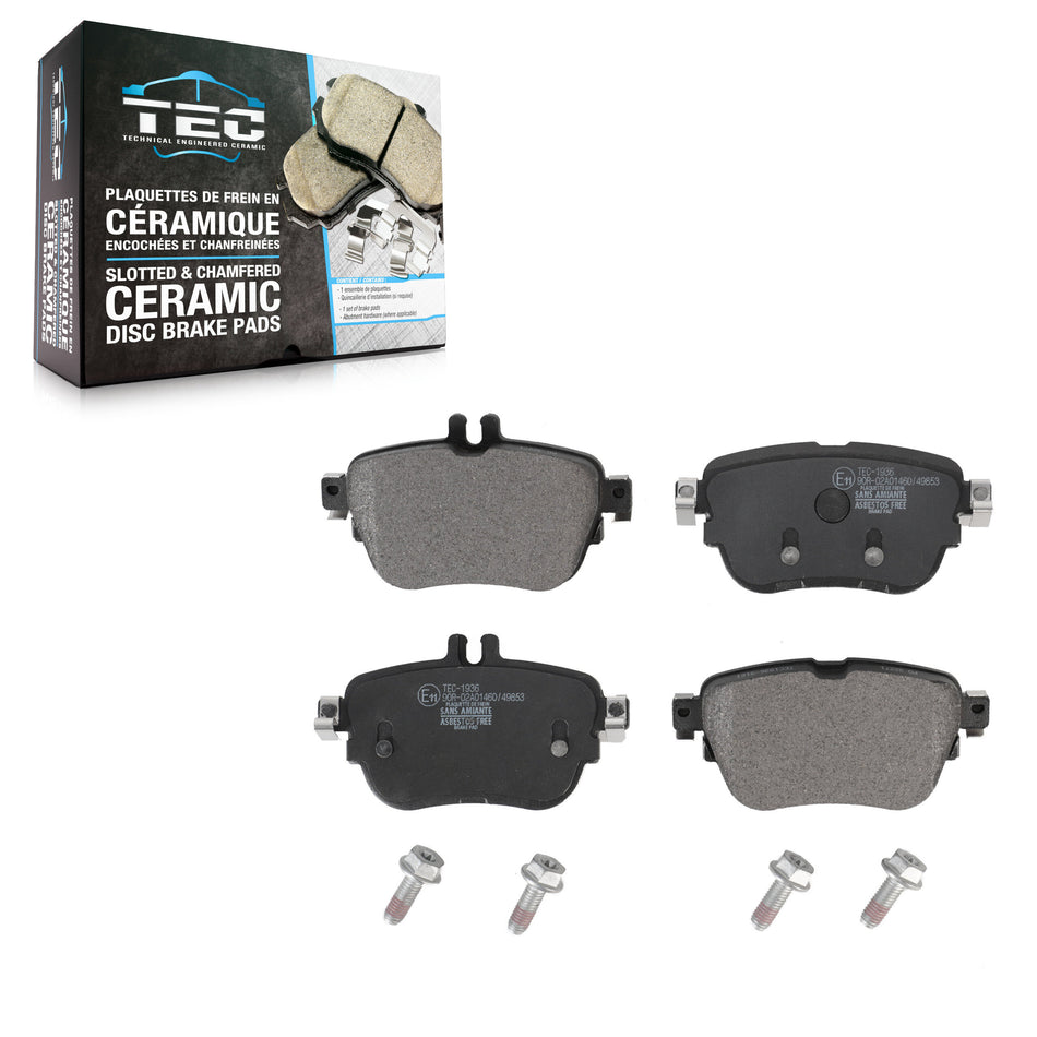 Rear Ceramic Disc Brake Pads TEC-1936 For Mercedes-Benz E300 E350