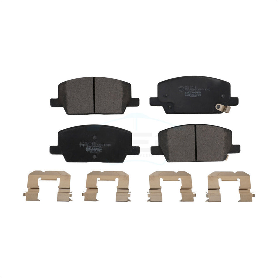 Front Ceramic Disc Brake Pads TEC-2019 For 2018-2022 Chevrolet Trax Buick Encore by TEC