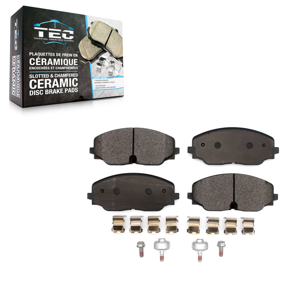 Front Ceramic Disc Brake Pads TEC-2074 For Volkswagen Atlas Cross Sport