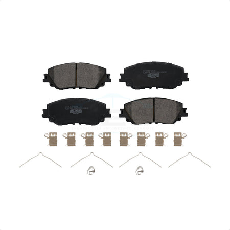 Front Ceramic Disc Brake Pads TEC-2076 For Toyota Camry RAV4 Lexus C-HR ES350 Avalon ES300h UX250h UX200 Venza ES250 Corolla Cross by TEC