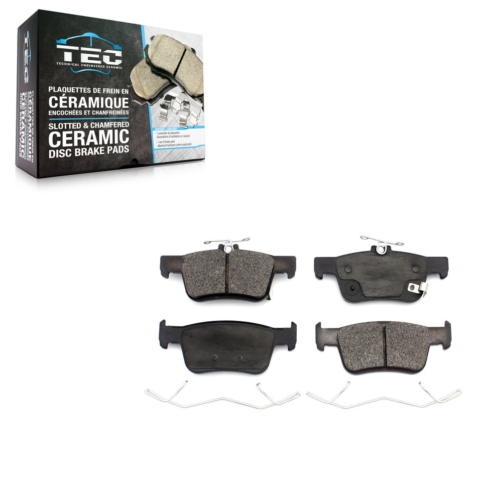 Rear Ceramic Disc Brake Pads TEC-2102 For Honda Civic Accord Acura RDX TLX Insight Integra