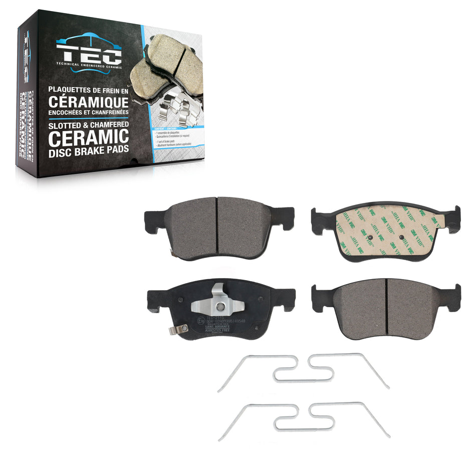 Front Ceramic Disc Brake Pads TEC-2115 For Honda Civic Accord Acura Integra