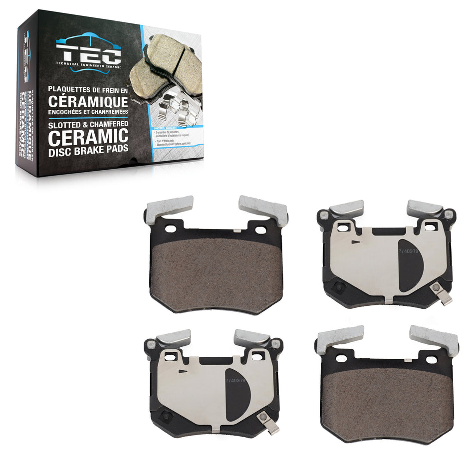 Rear Ceramic Disc Brake Pads TEC-2144 For Genesis G70 Kia Stinger