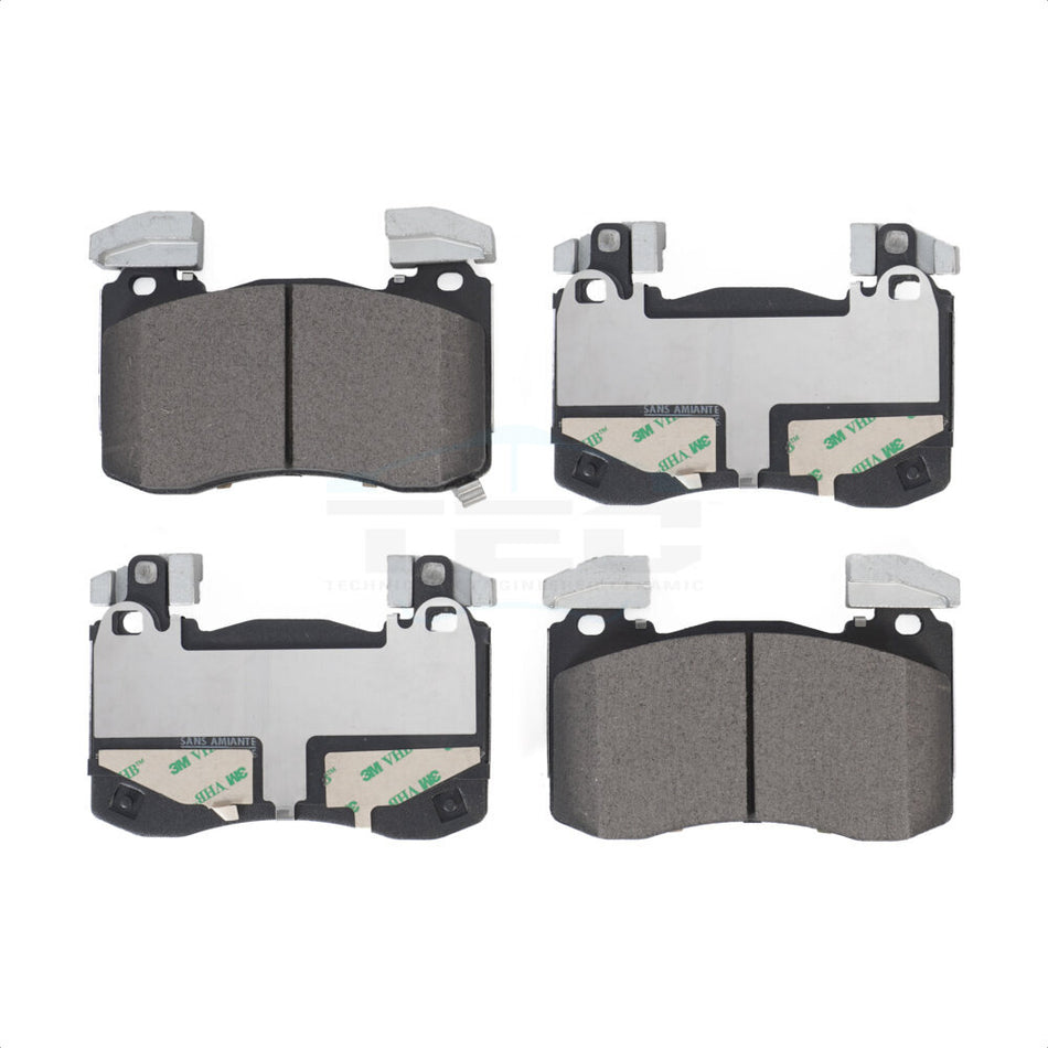 Front Ceramic Disc Brake Pads TEC-2145 For Kia Stinger Genesis G70 by TEC