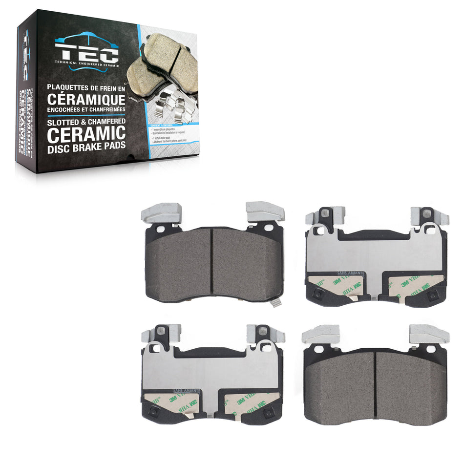Front Ceramic Disc Brake Pads TEC-2145 For Genesis G70 Kia Stinger
