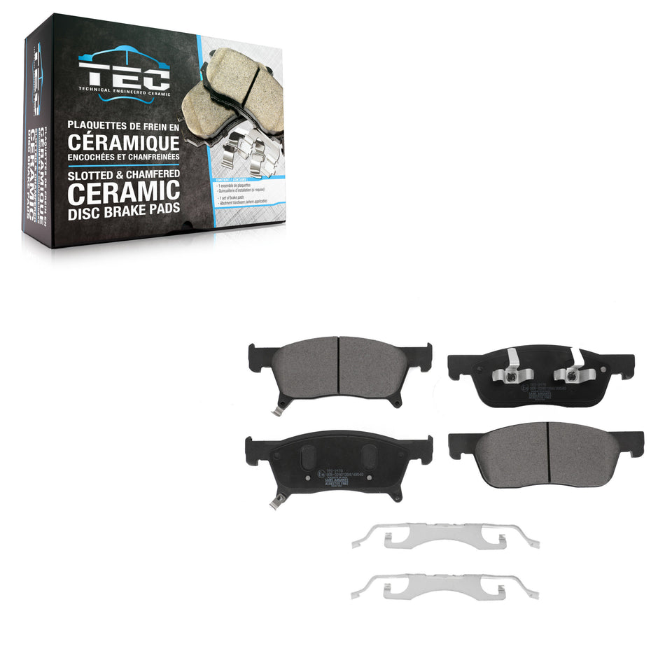 Front Ceramic Disc Brake Pads TEC-2170 For 2019-2024 Subaru Ascent