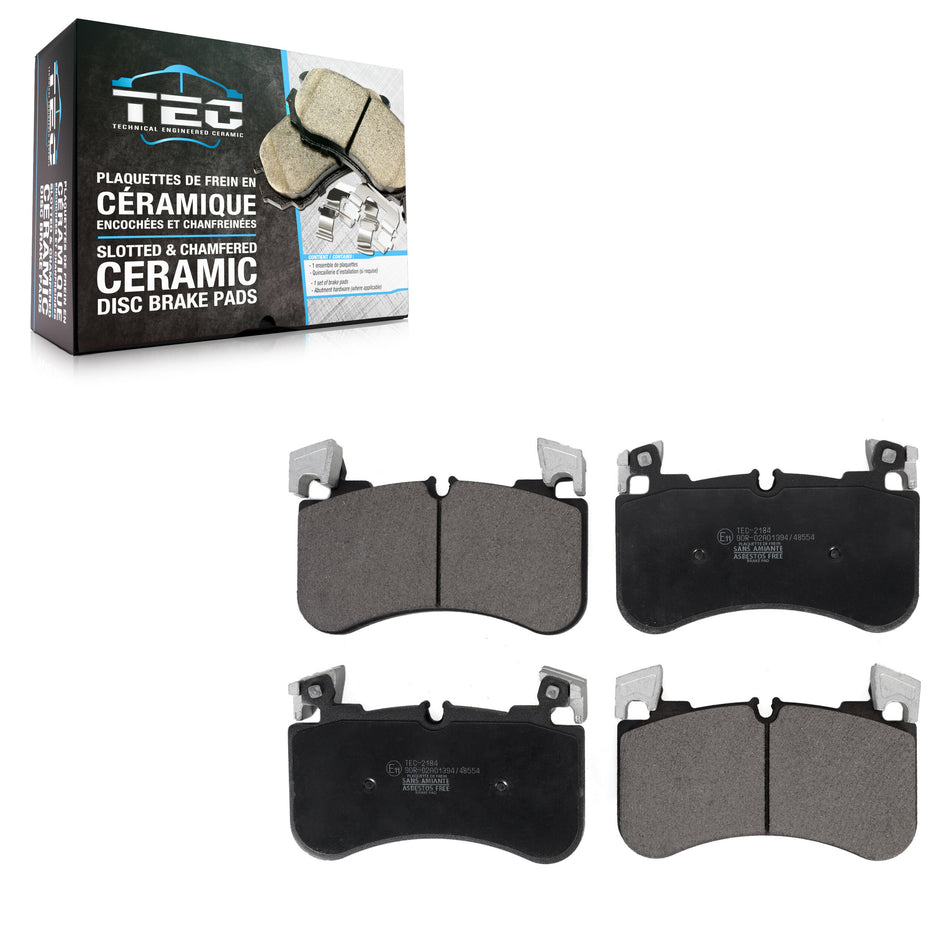 Front Ceramic Disc Brake Pads TEC-2184 For Land Rover Range Sport Discovery Defender 110 90