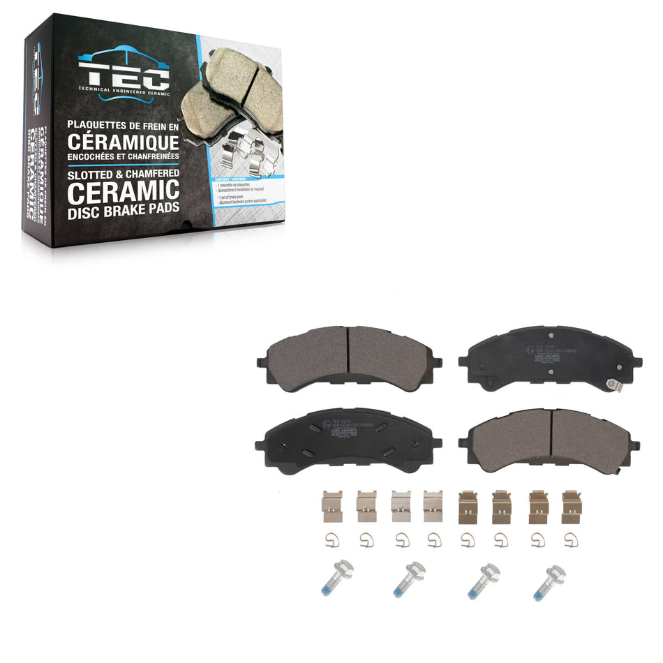 Front Ceramic Disc Brake Pads TEC-2216 For Ford Ranger Bronco