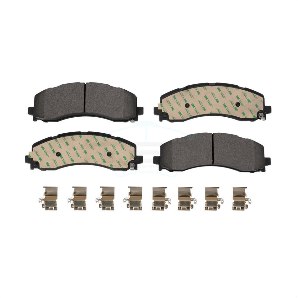 Rear Ceramic Disc Brake Pads TEC-2225 For 2019-2022 Ram 2500 3500 by TEC