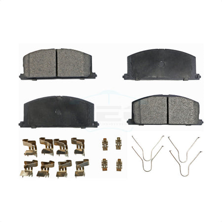 Front Ceramic Disc Brake Pads TEC-242 For Toyota Corolla Tercel MR2 Celica Geo Prizm Paseo Camry Chevrolet Nova by TEC