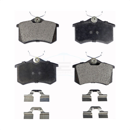 Rear Ceramic Disc Brake Pads TEC-340 For Volkswagen Jetta Audi Beetle A4 Quattro Golf A6 Passat Corrado Allroad Scirocco S4 Quantum Peugeot 405 Renault Fluence by TEC